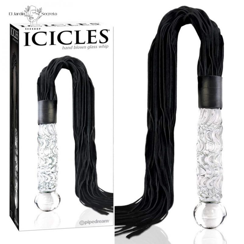 Dildo Fusta BDSM de Cristal 17cm Punto G Dildo Icicles 38 Pipedream