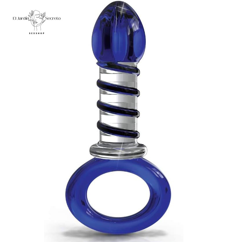 Plug Anal de cristal 10cm Plug Azul Icicles 81 Pipedream 3 Plug Anal de cristal 10cm Plug Azul Icicles 81 Pipedream