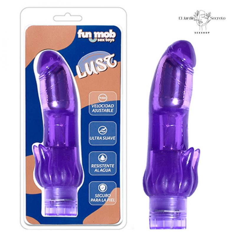 Vibrador 17cm Punto G y Clítoris Fun Mob Lust York