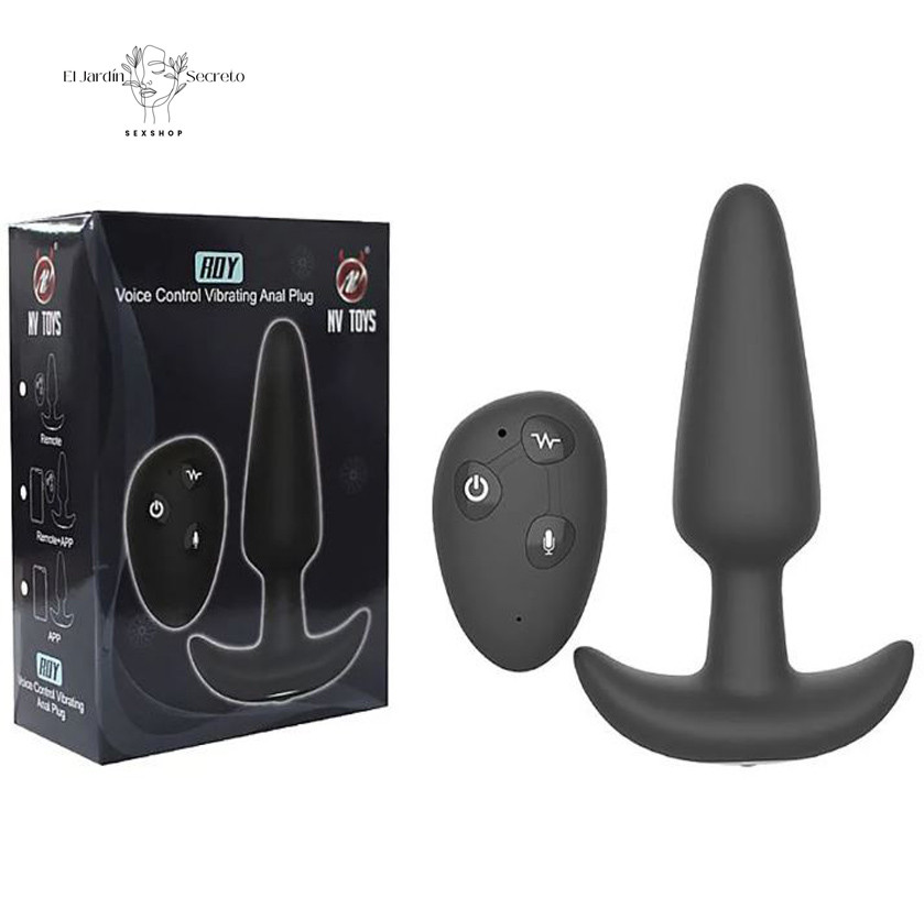 Vibrador Plug Anal 12 cm con Voz Loki NV Toys 1 Vibrador Plug Anal 12 cm con Voz Loki NV Toys