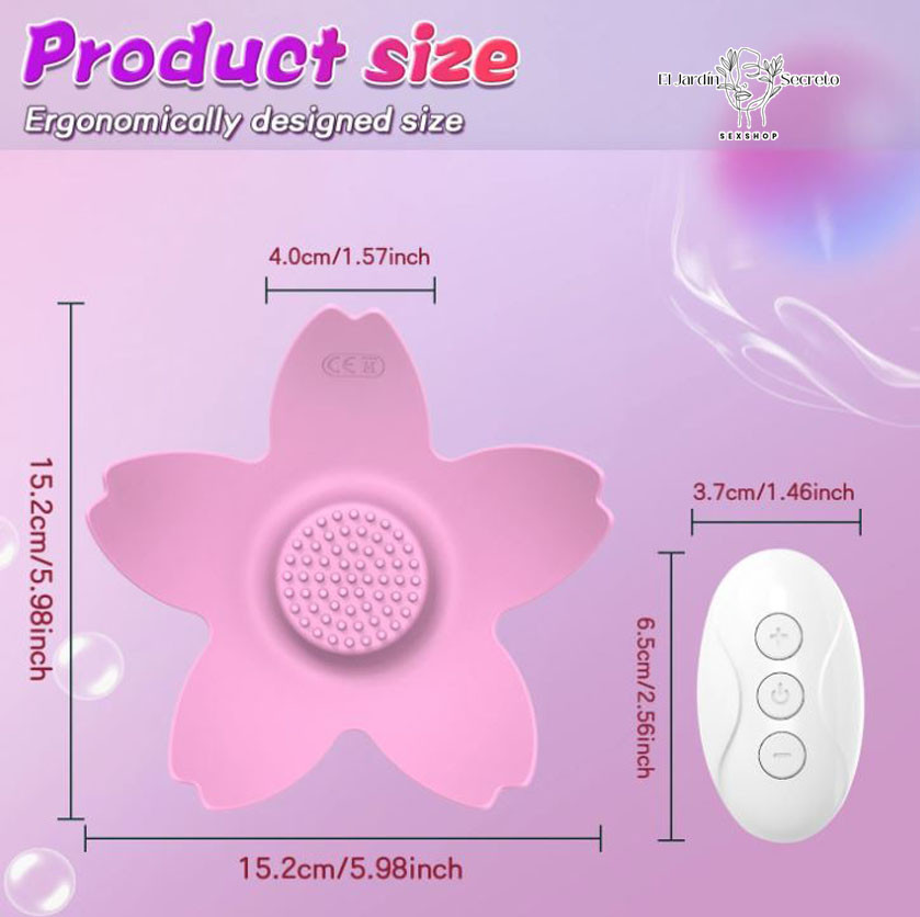 Vibrador para pezón adherible con Control remoto BDSM 4 Vibrador para pezón adherible con Control remoto BDSM