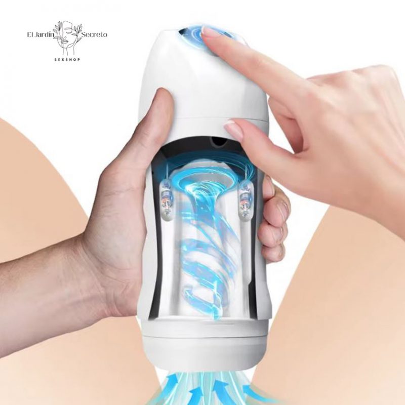 Masturbador Vibrador y succión para tu pene Vibrador Recargable