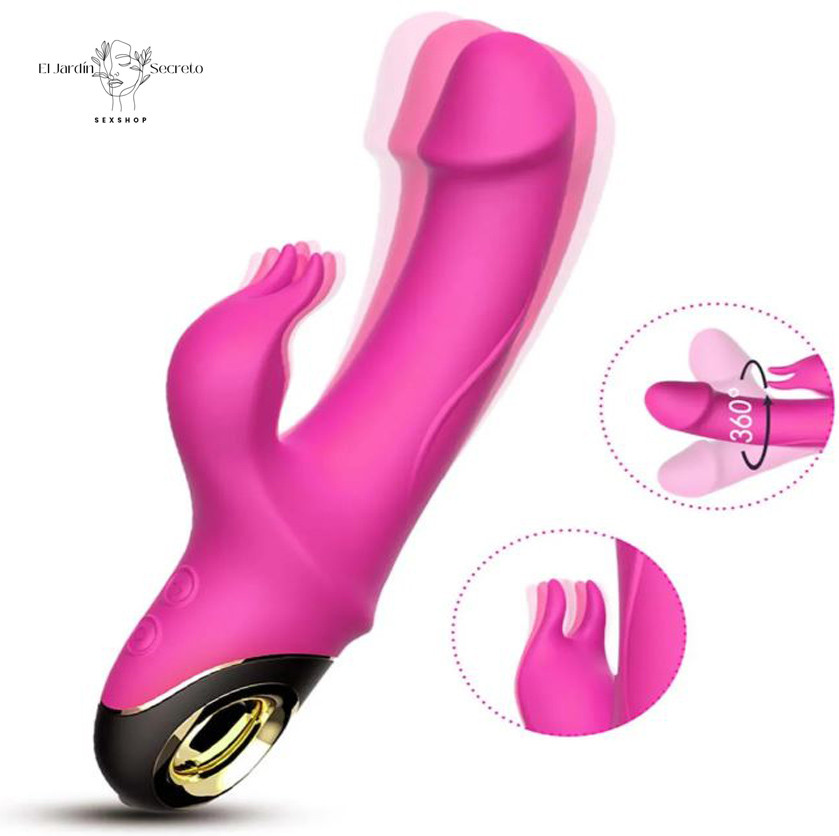 Vibrador de Punto G con Estimulador de Clítoris Meteor Vibrator 3 Vibrador de Punto G con Estimulador de Clítoris Meteor Vibrator