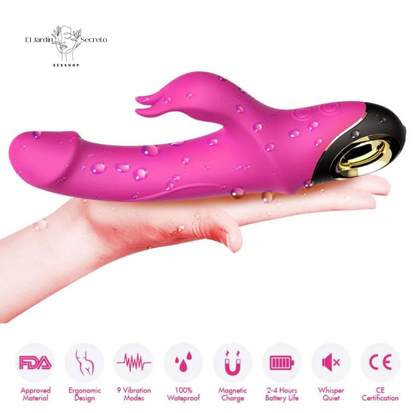 Vibrador de Punto G con Estimulador de Clítoris Meteor Vibrator 5 Vibrador de Punto G con Estimulador de Clítoris Meteor Vibrator