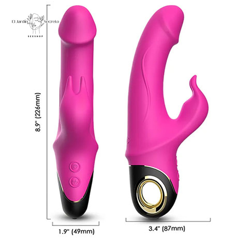 Vibrador de Punto G con Estimulador de Clítoris Meteor Vibrator 6 Vibrador de Punto G con Estimulador de Clítoris Meteor Vibrator