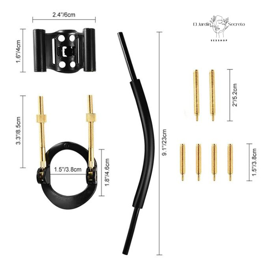 Pro Extender Negro sistema de alargamiento para tu pene 6 Pro Extender Negro sistema de alargamiento para tu pene