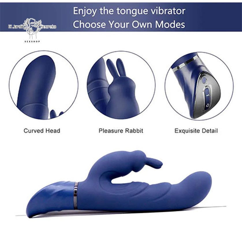Vibrador conejito 25cm estimulador punto g y clítoris Ohpa Vibrator 4 Vibrador conejito 25cm estimulador punto g y clítoris Ohpa Vibrator