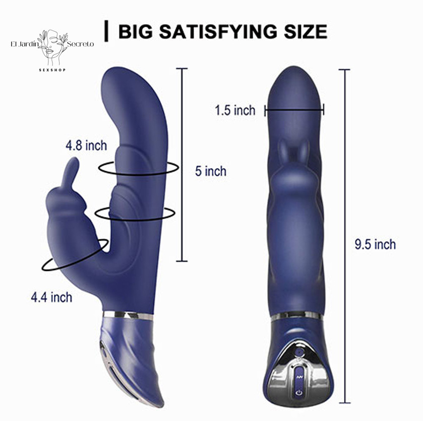 Vibrador conejito 25cm estimulador punto g y clítoris Ohpa Vibrator 5 Vibrador conejito 25cm estimulador punto g y clítoris Ohpa Vibrator