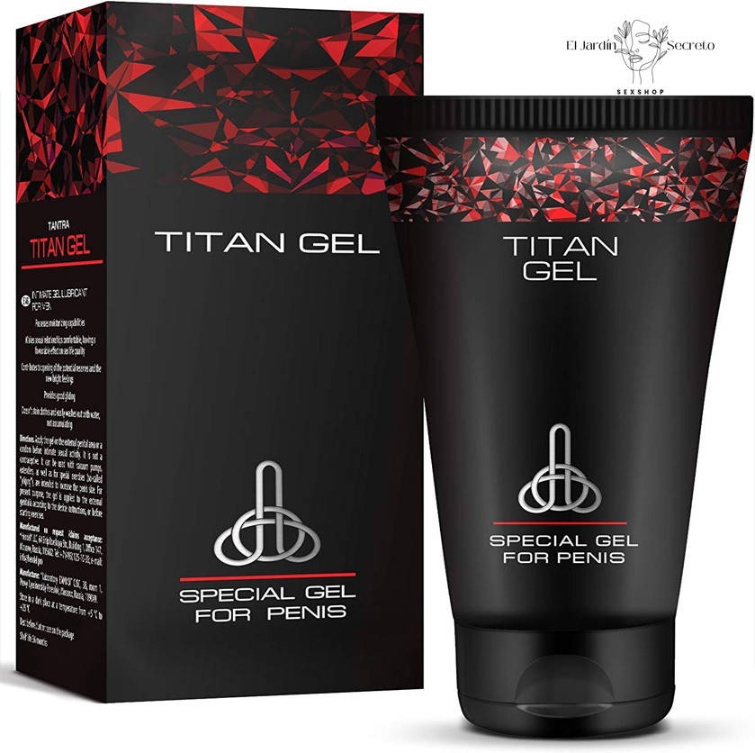 Titan Gel tu Pene más grande y grueso Lubricante retrasa la eyaculación