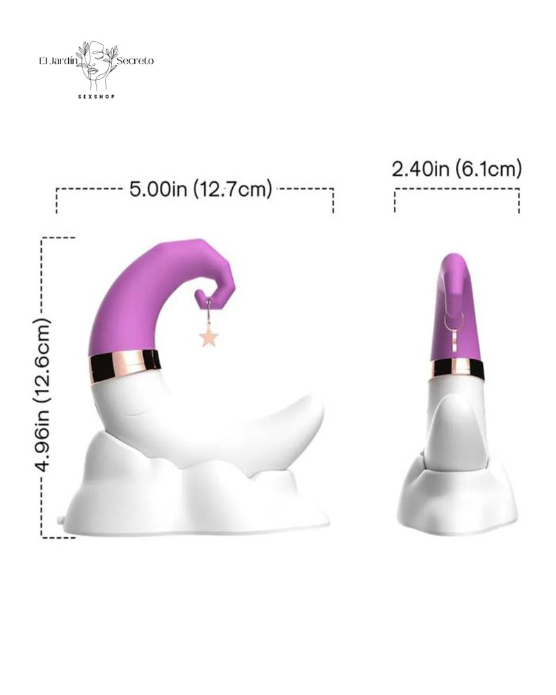Vibrador Succionador para clítoris en forma de Luna 4 Vibrador Succionador para clítoris en forma de Luna