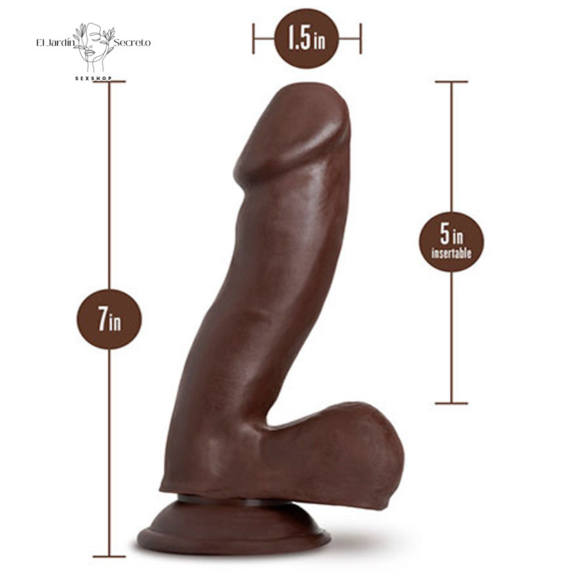 Dildo 16cm Realista Punto G Troy Dildo Chocolate Blush Novelties 4 Dildo 16cm Realista Punto G Troy Dildo Chocolate Blush Novelties