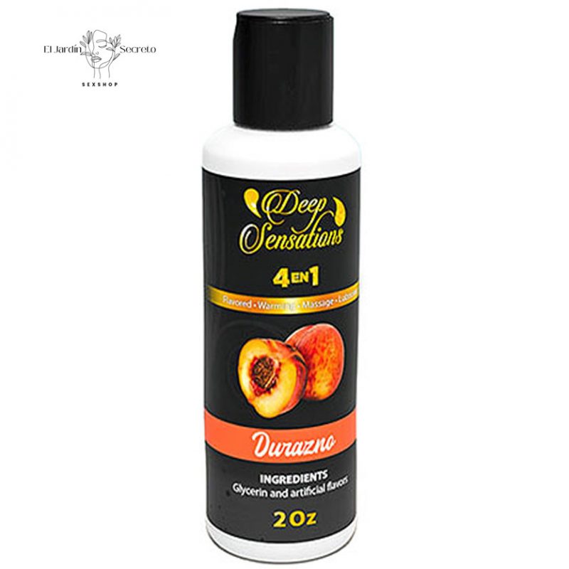 Lubricante Sexual Sabor Durazno Deep Sensations Peach