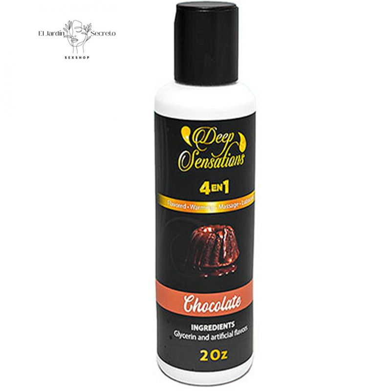 Lubricante Sexual Sabor Chocolate Deep Sensations Chocolate