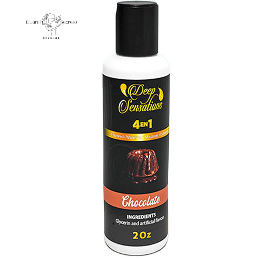 Lubricante Sexual Sabor Chocolate Deep Sensations Chocolate