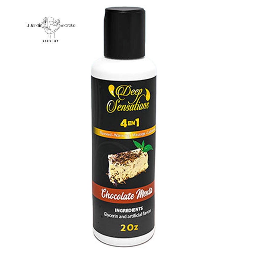Lubricante Sexual Sabor Chocolate Mint Deep Sensations Chocolate Mint