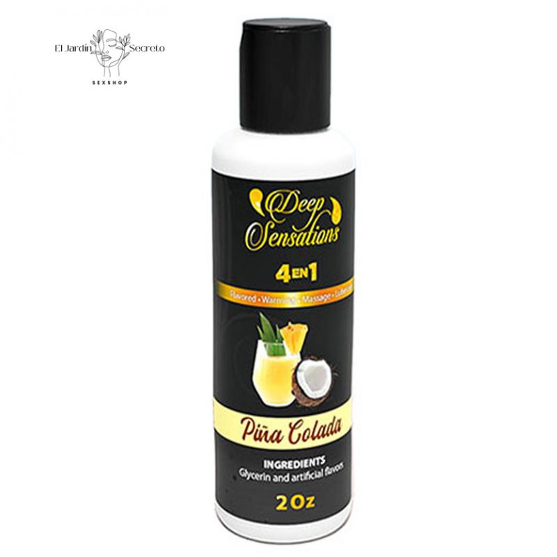 Lubricante Sexual Sabor Pina Colada Deep Sensations Pina Colada
