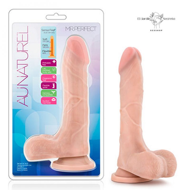 Dildo 22cm Realista Punto G Mister Perfect Beige Blush