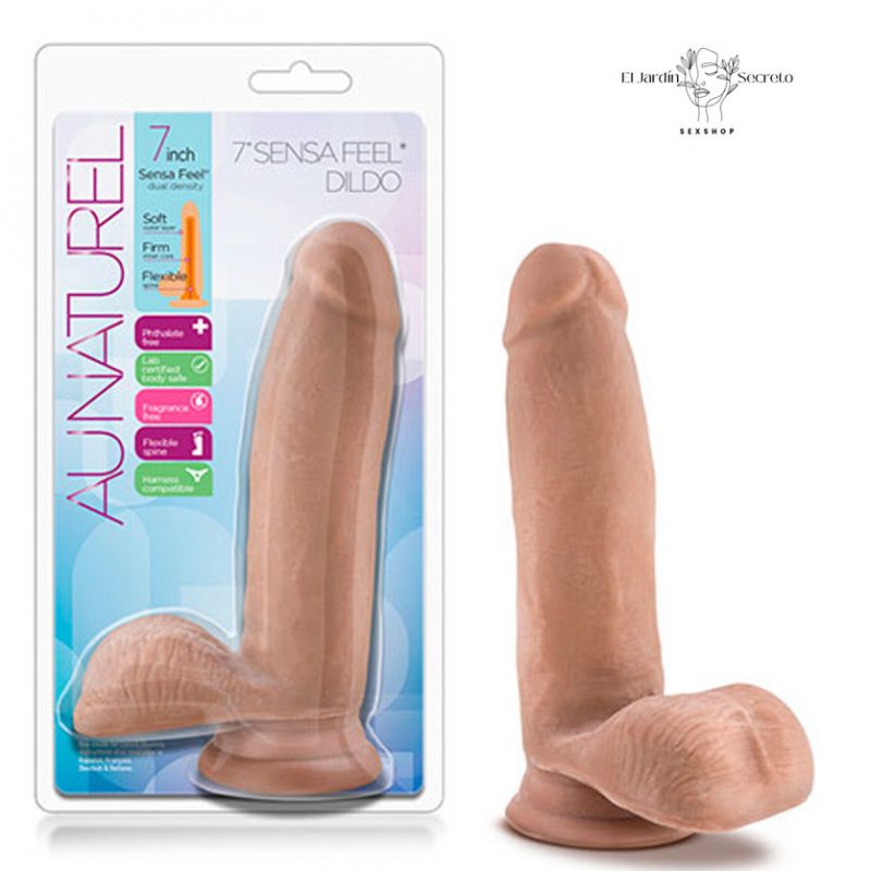 Dildo 18cm Sensa Feel Dildo Latin Blush Novelties Dildo Realista Punto G