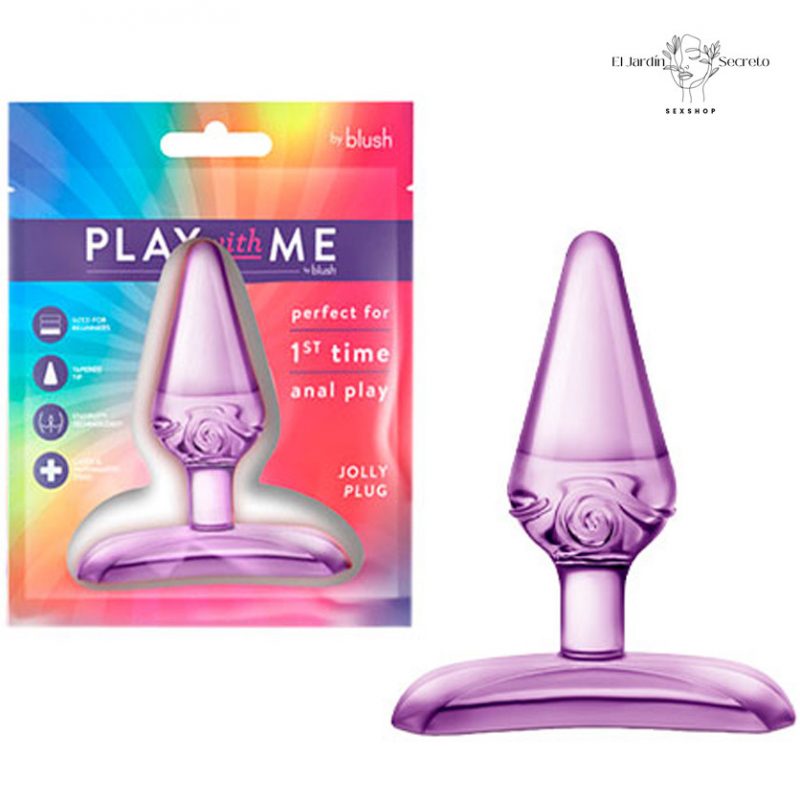 Plug Anal 7cm Jolly Plug Purple Blush Novelties