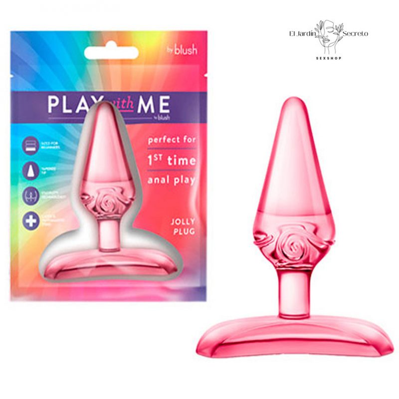 Plug Anal 7cm Jolly Plug Anal Pink Blush Novelties