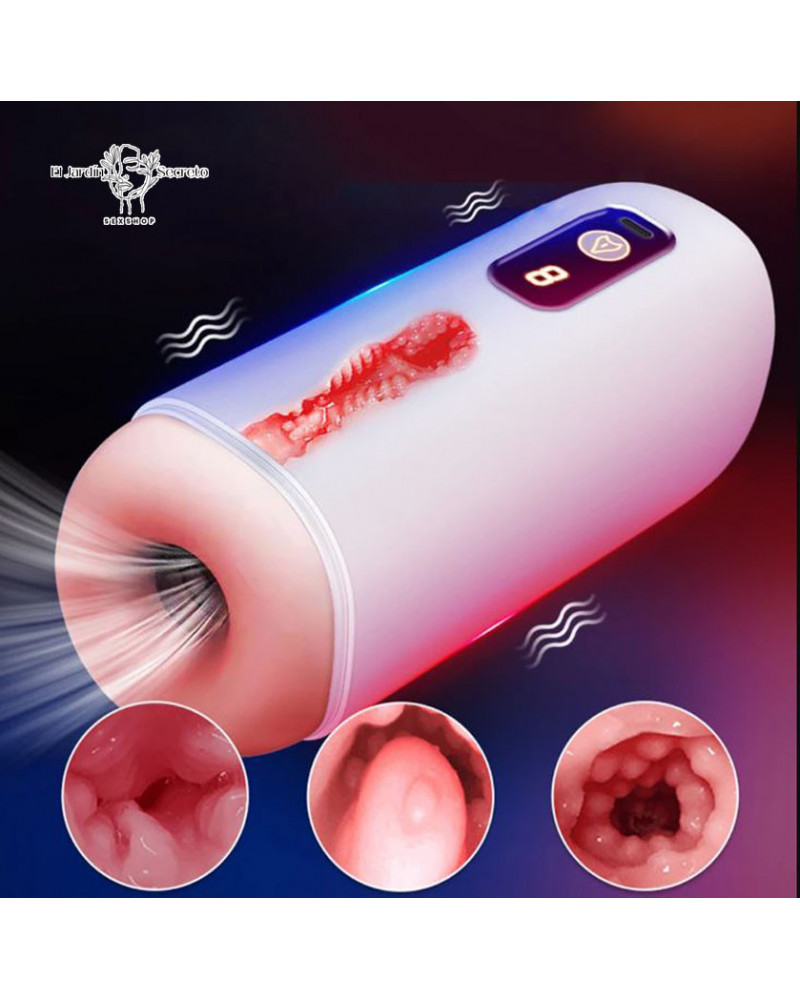 masturbador para pene con vibrador y voz succion vibrador recargable