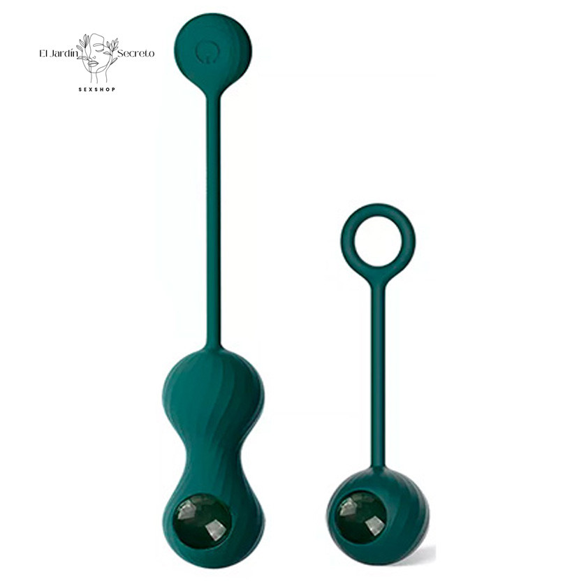 Bolas Kegel con vibración APP Crystal Duo Magic Motion 4 Bolas Kegel con vibración APP Crystal Duo Magic Motion