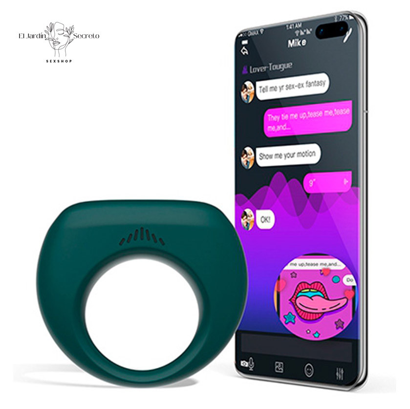 Anillo Vibrador Para Pene APP Dante ll Magic Motion