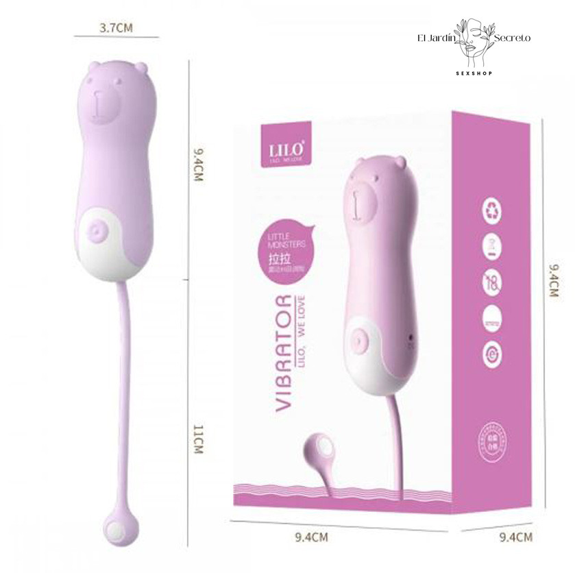 Vibrador 11cm Vibrador Osito para Punto G Lilo We Love Little Monsters 4 Vibrador 11cm Vibrador Osito para Punto G Lilo We Love Little Monsters