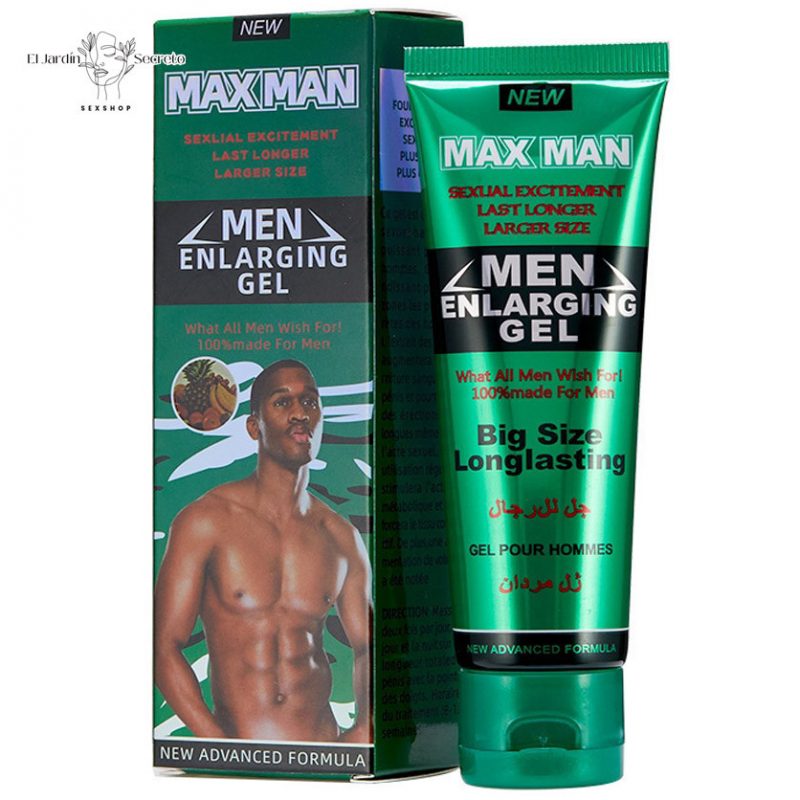 Gel Retardante para tu pene más duro grande Max man enlarging gel