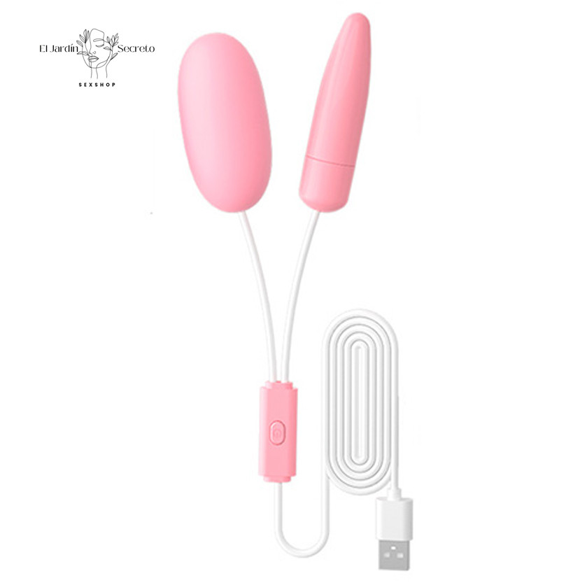 Bala Vibradora Doble para Clítoris y Punto G Flirting Egg D Lilo 1 Bala Vibradora Doble para Clítoris y Punto G Flirting Egg D Lilo