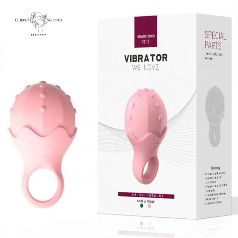 Anillo Vibrador para Clítoris Lord Of The Rings Pink Lilo
