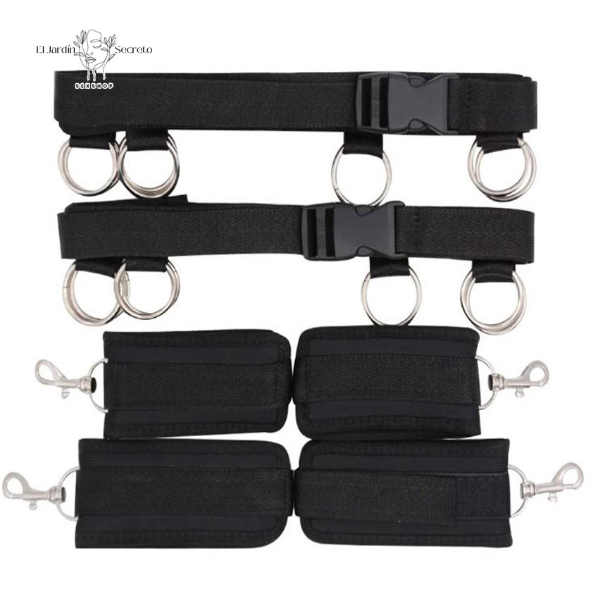 Kit Sometimiento para Cama Juegos Bondage BDSM 8 Kit Sometimiento para Cama Juegos Bondage BDSM