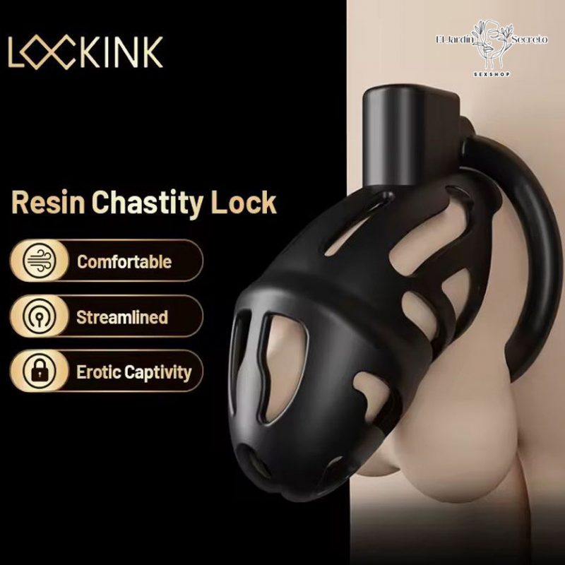 Jaula Para Pene BDSM 8cm Cinturón de castidad Negro Sado