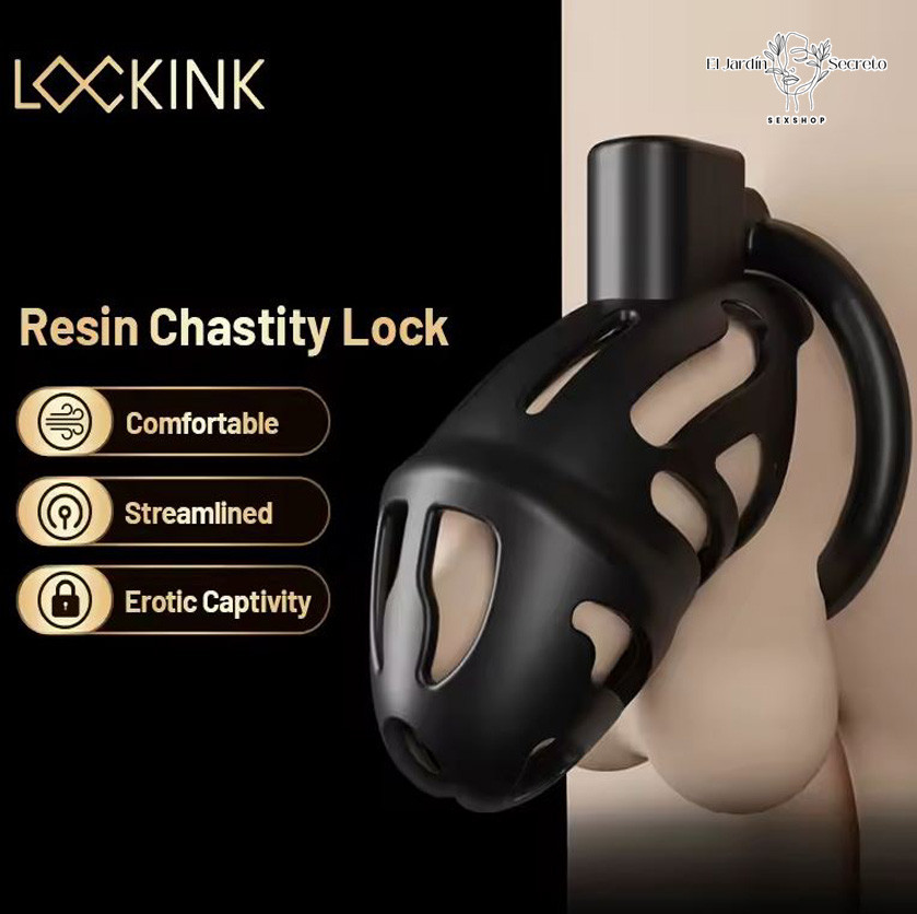 Jaula Para Pene BDSM 8cm Cinturón de castidad Negro Sado 1 Jaula Para Pene BDSM 8cm Cinturón de castidad Negro Sado
