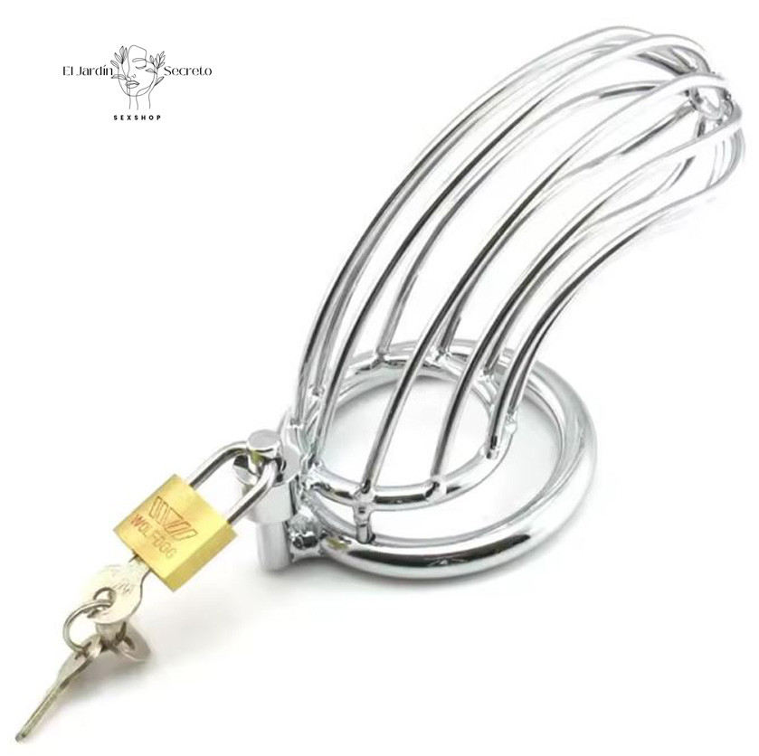 Jaula Para Pene BDSM Metálica 11cm Metal Jaula BDSM 4 Jaula Para Pene BDSM Metálica 11cm Metal Jaula BDSM