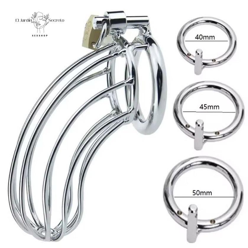 Jaula Para Pene BDSM Metálica 11cm Metal Jaula BDSM 7 Jaula Para Pene BDSM Metálica 11cm Metal Jaula BDSM
