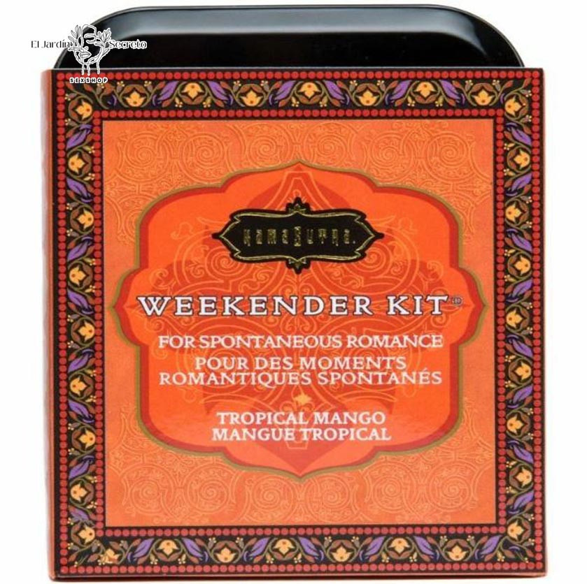 Kit Sensual Romántico Weekender Kit Mango Tropical Kamasutra