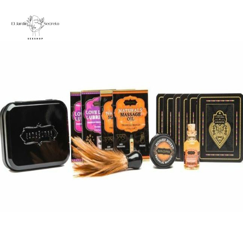 Kit Sensual Romántico Weekender Kit Mango Tropical Kamasutra
