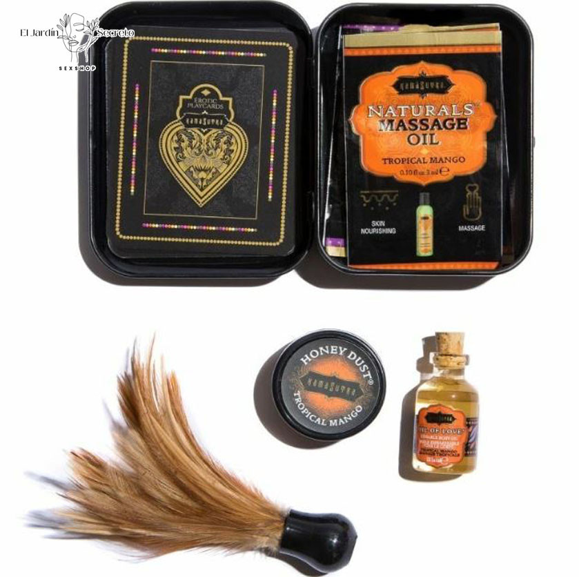 Kit Sensual Romántico Weekender Kit Mango Tropical Kamasutra