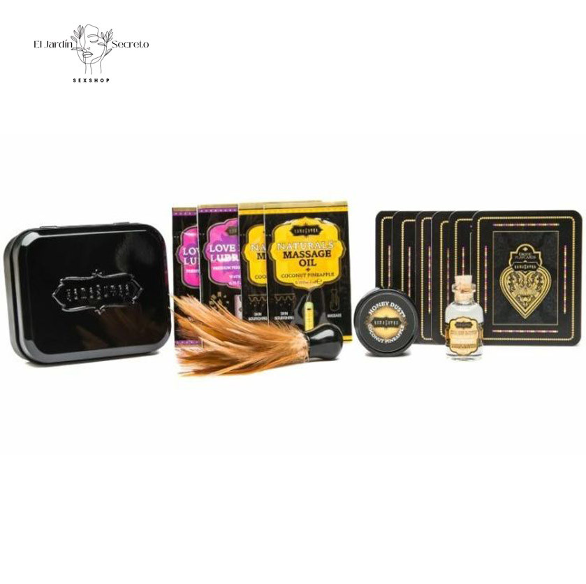 Kit Sensual Romántico Weekender Kit Pineapple Coconut Kamasutra