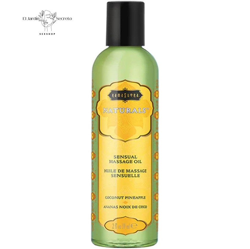 Aceite para Masaje Erótico Naturals Massage Oil Coconut Pineapple Kamasutra 1 Aceite para Masaje Erótico Naturals Massage Oil Coconut Pineapple Kamasutra