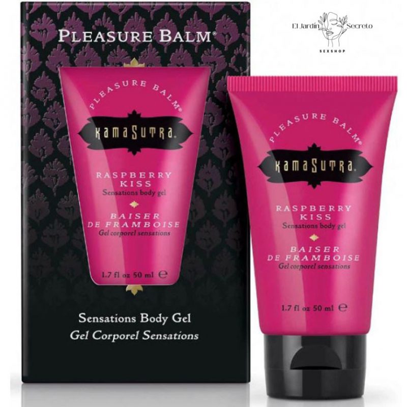 Gel Estimulante potenciador Sexual Pleasure Balm Raspberry Kiss Kamasutra