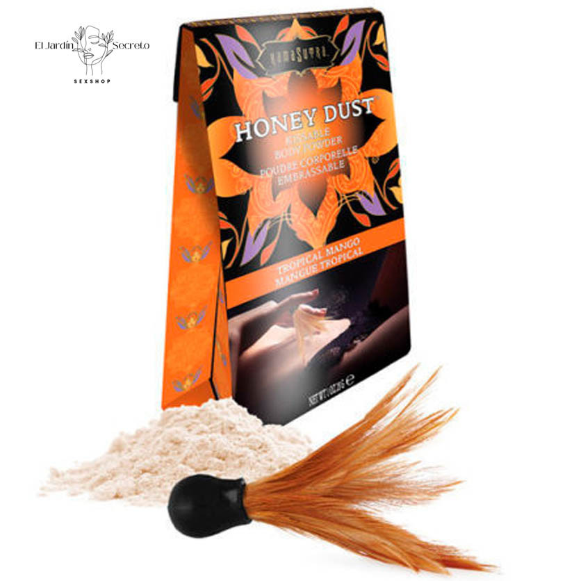 Polvo Corporal Besable Juegos Eróticos Kamasutra Honey Dust Tropical Mango 3 Polvo Corporal Besable Juegos Eróticos Kamasutra Honey Dust Tropical Mango