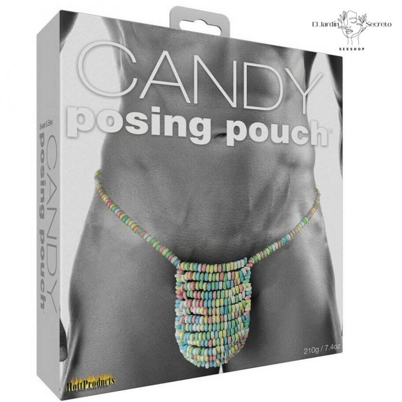 Tanga comestible de caramelo para hombre Candy Posing Pouch Hott Products