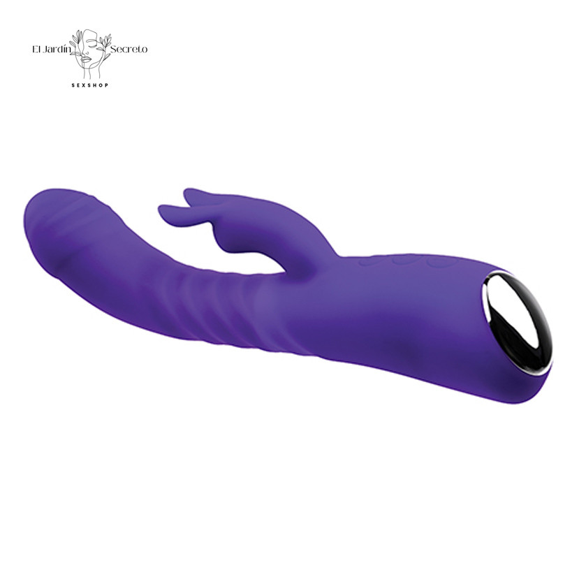 Vibrador 21cm Doble Conejito Punto G clítoris Posh Thrusting Warming Rabbit 4 Vibrador 21cm Doble Conejito Punto G clítoris Posh Thrusting Warming Rabbit