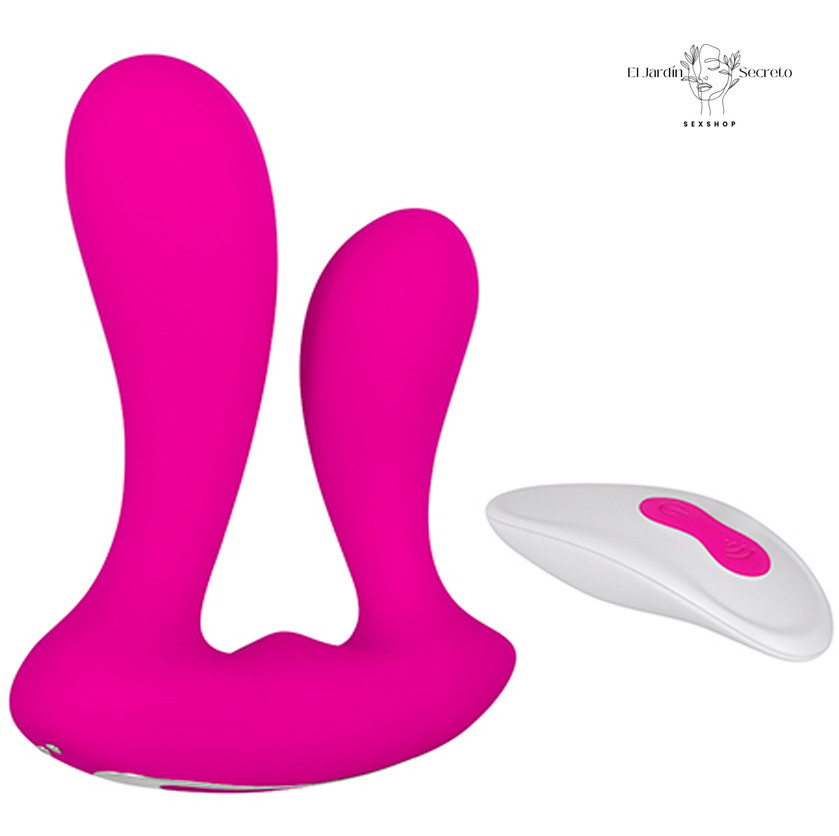 Vibrador 12cm Sexo doble Anal Vagina Clítoris Dual Entry Vibe Adam & Eve 3 Vibrador 12cm Sexo doble Anal Vagina Clítoris Dual Entry Vibe Adam & Eve