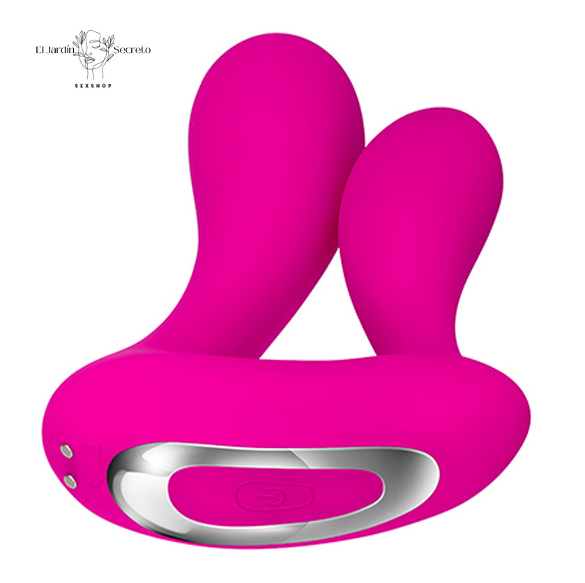 Vibrador 12cm Sexo doble Anal Vagina Clítoris Dual Entry Vibe Adam & Eve 4 Vibrador 12cm Sexo doble Anal Vagina Clítoris Dual Entry Vibe Adam & Eve