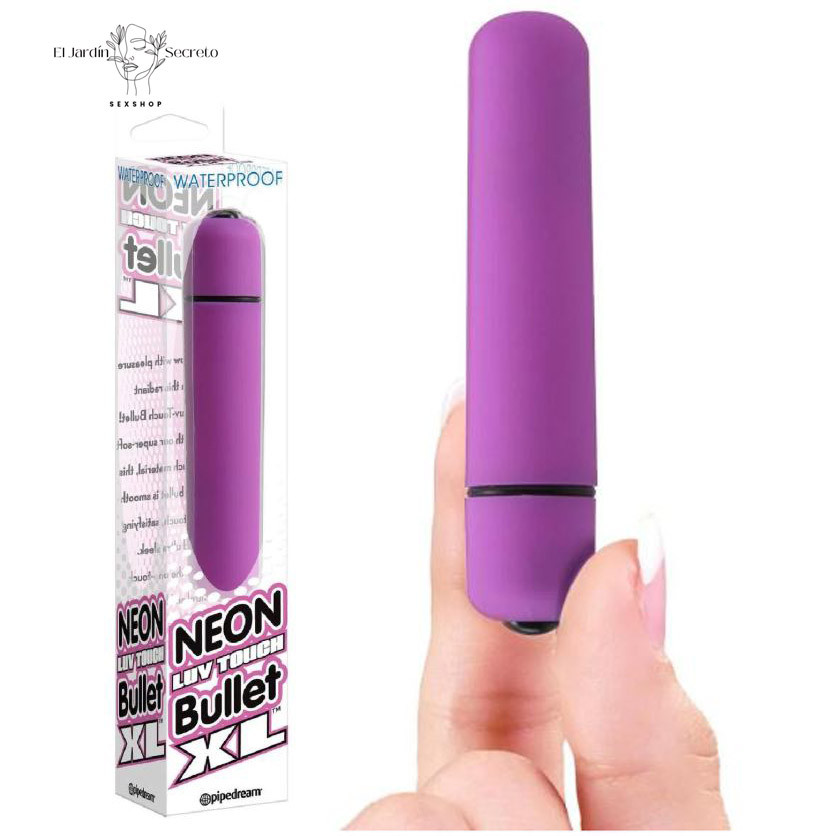 Bala Vibrador 14cm Clítoris Pezones Luv Touch Bullet XL Purple Pipedream 1 Bala Vibrador 14cm Clítoris Pezones Luv Touch Bullet XL Purple Pipedream