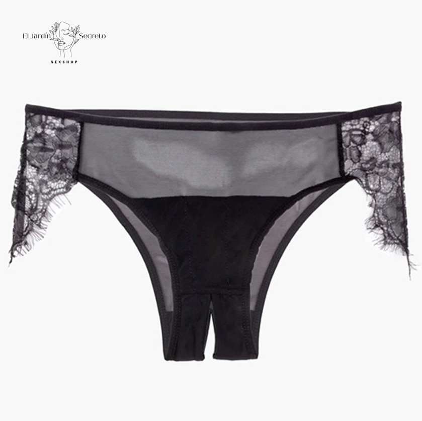 Pantys Negra Plug Anal Vibración Talla S-L Hookup Princess Panty 6 Pantys Negra Plug Anal Vibración Talla S-L Hookup Princess Panty