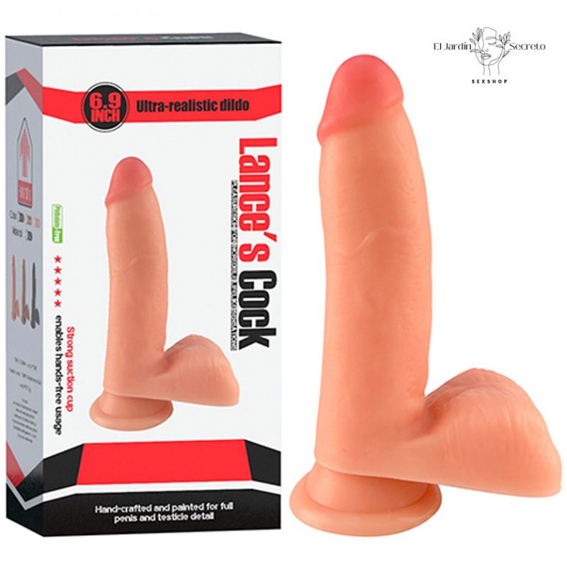 Dildo 17cm Realista Base de Succión Anal Punto G Ultra Realistic